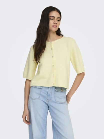 JDYRUE LIFE 2/4 PEARL CARDIGAN KNT