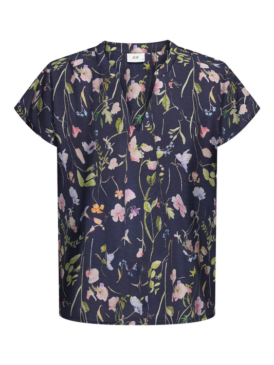 JDYTROYA LIFE S/S V-NECK TOP