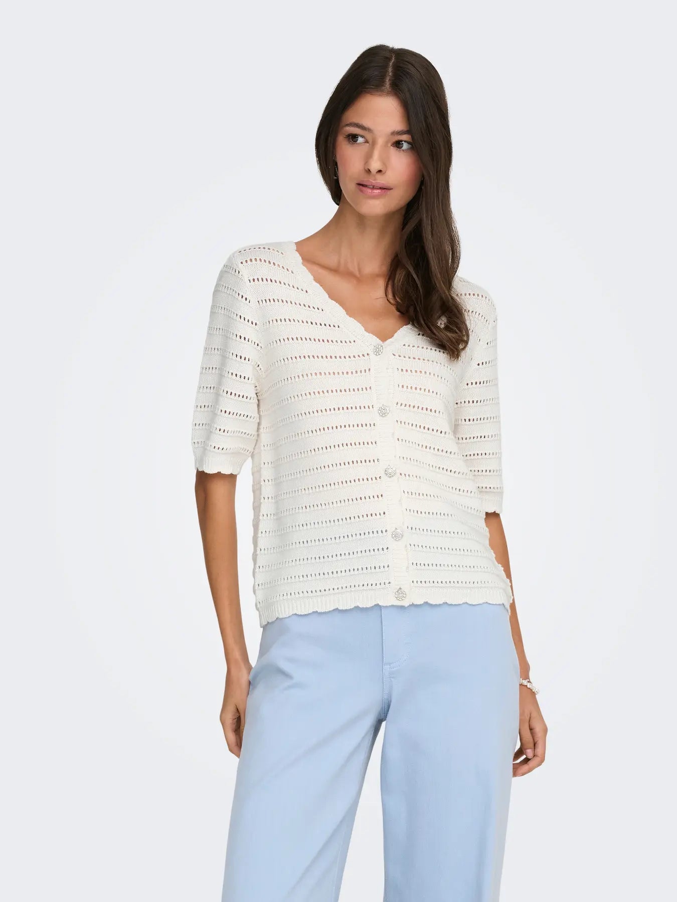 JDYTANJA 2/4 V-NECK CARDIGAN KNT