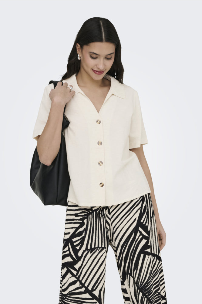 JDYMILAN LINEN S/S SHIRT