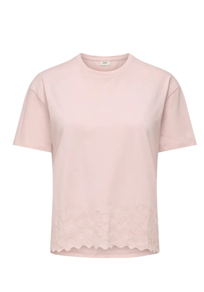 JDYTINA LIFE S/S FLOWER TOP