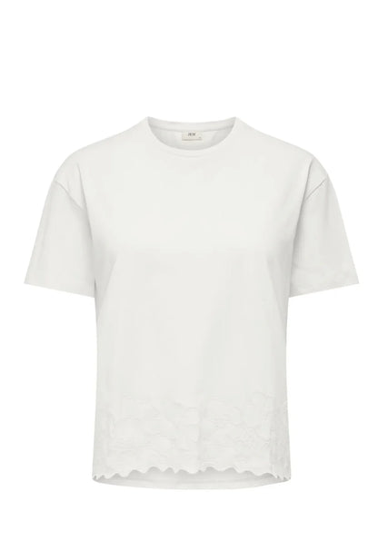 JDYTINA LIFE S/S FLOWER TOP