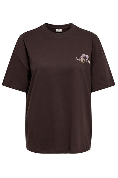 JDYNINNA S/S OVERSIZE PRINT TOP