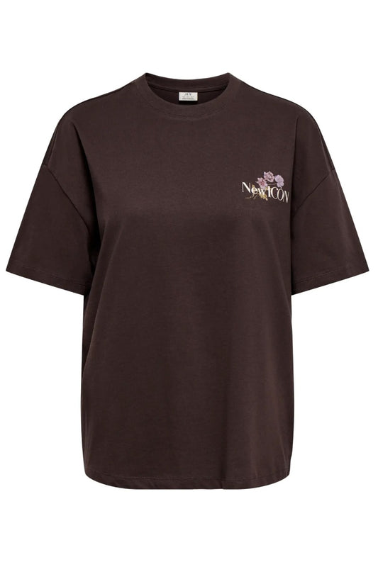 JDYNINNA S/S OVERSIZE PRINT TOP