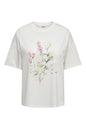JDYNINNA S/S OVERSIZE PRINT TOP