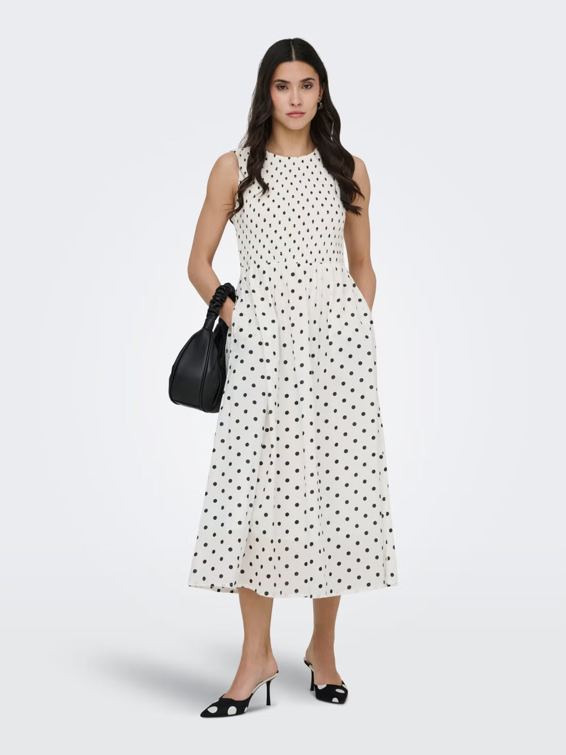 JDYDIEGO S/L SMOCK MIDI DRESS