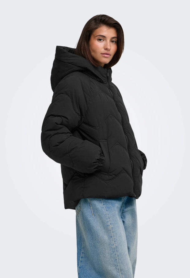 JDYPOWER SHORT HOOD PUFFER