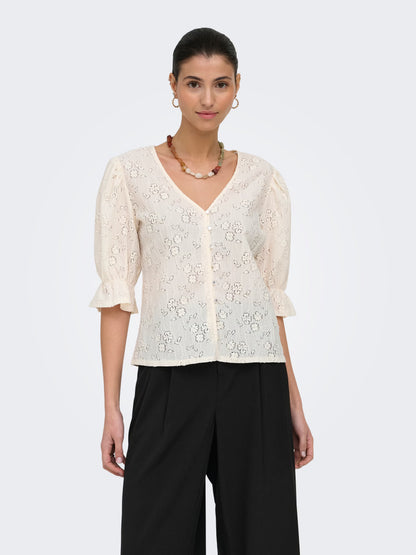 JDYJAKOBE 2/4 LACE TOP