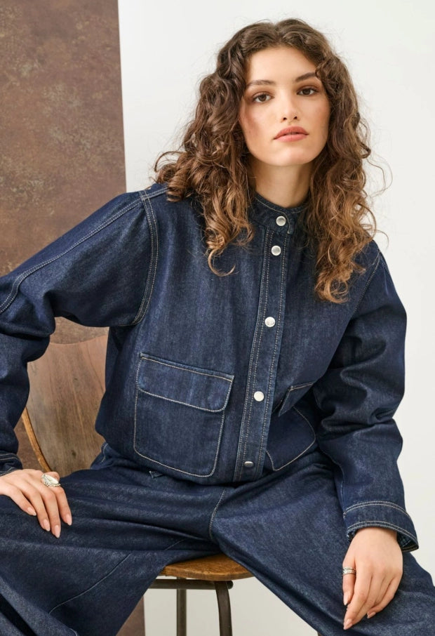 JDYSANSA BUBBLE HEM L/S JACKET