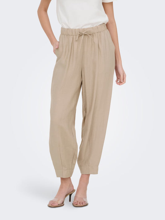 JDYELLY HW BALLOON ANKLE PANTS