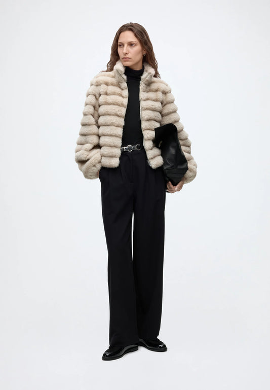 JDYALLIE FAUX FUR JACKET