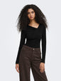 JDYIRENA L/S WATERFALL TOP