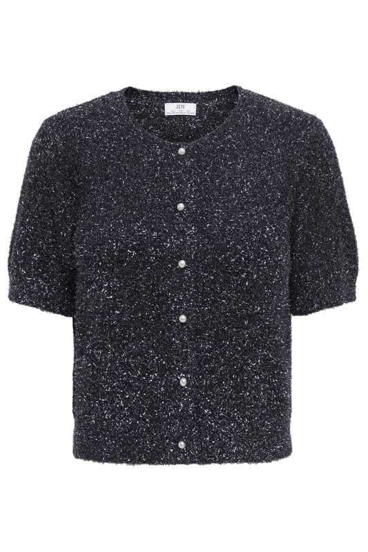JDYNADINE S/S GLITTER CARDIGAN