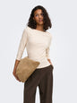 JDYMALLI 3/4 BOATNECK TOP