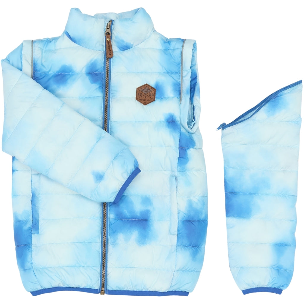 Nylon puffer 2 in 1 Jacket