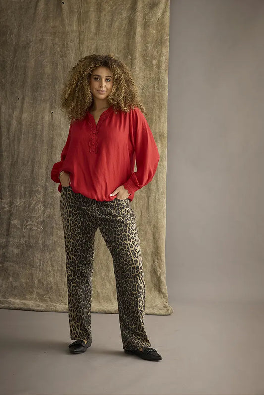 Zh-Orra 934-Blouse L/S