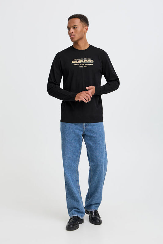 BHLEONARDO L/S LOGO TEE