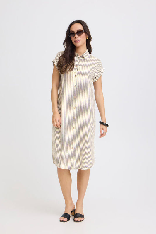 BYFALAKKA SS SHIRT DRESS