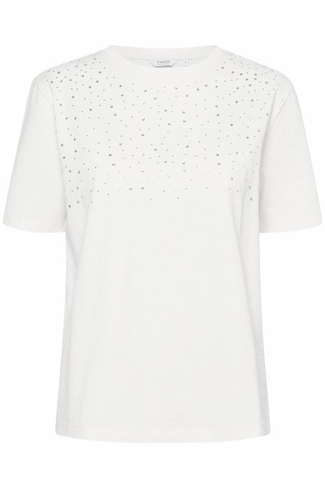 BYTROLLO RHINSTONE TSHIRT - JERSEY