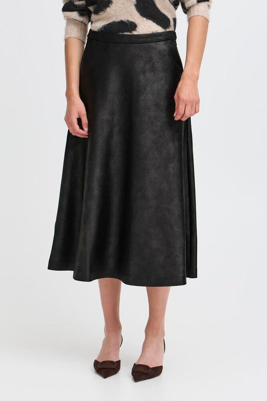 BYDIMION SKIRT - VEGAN LEATHER