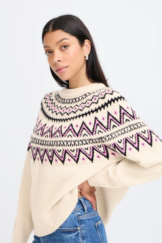 BYOHELLE JACQUARD JUMPER