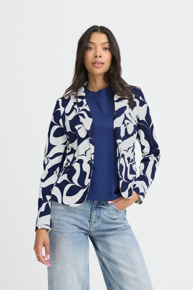 BYRIZETTA AOP BLAZER 2