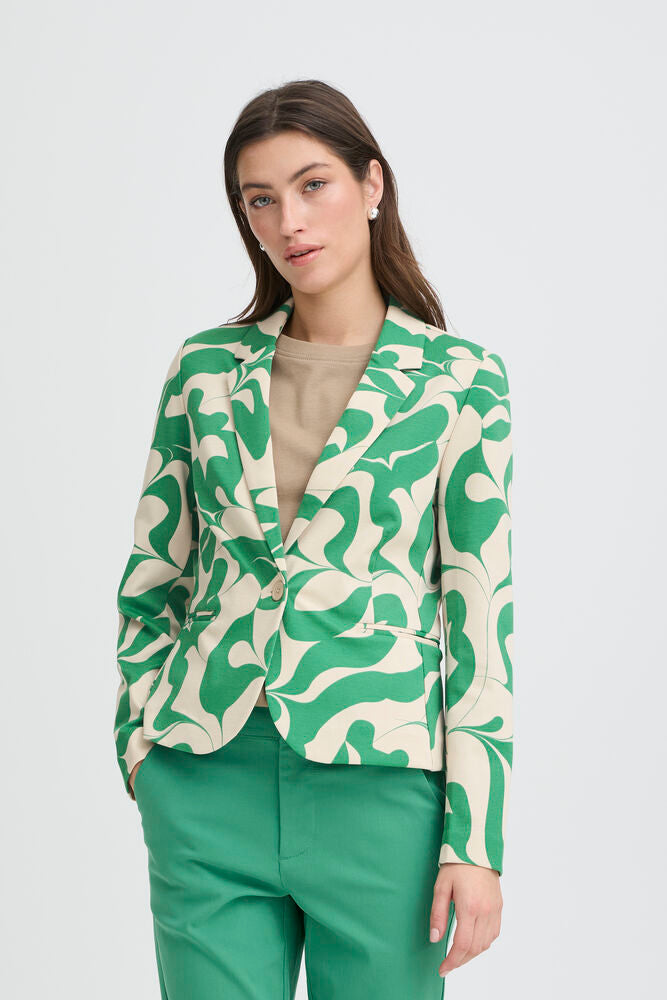 BYRIZETTA AOP BLAZER 2