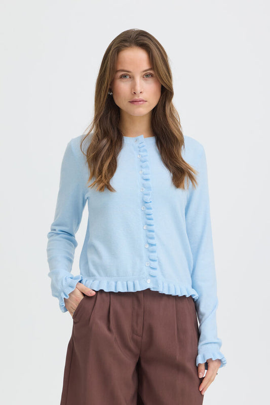 BYXMARSINE FRILL CARDIGAN