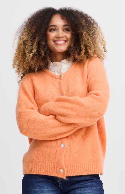 SBGULVIG KNIT CARDIGAN FLAMINGO