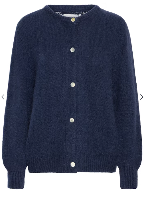 SBGULVIG KNIT CARDIGAN NAVY