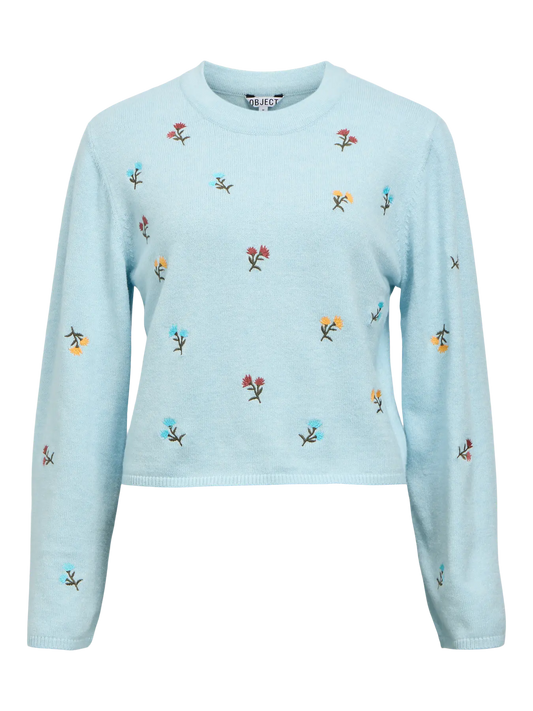 OBJTHESS L/S WIDE SLEEVE PULLOVER