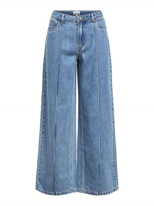 OBJMOJI DIVONA MW WIDE JEANS