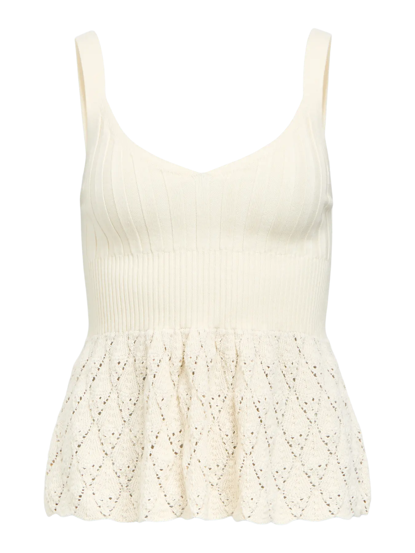 OBJKITTY S/L RE KNIT TOP