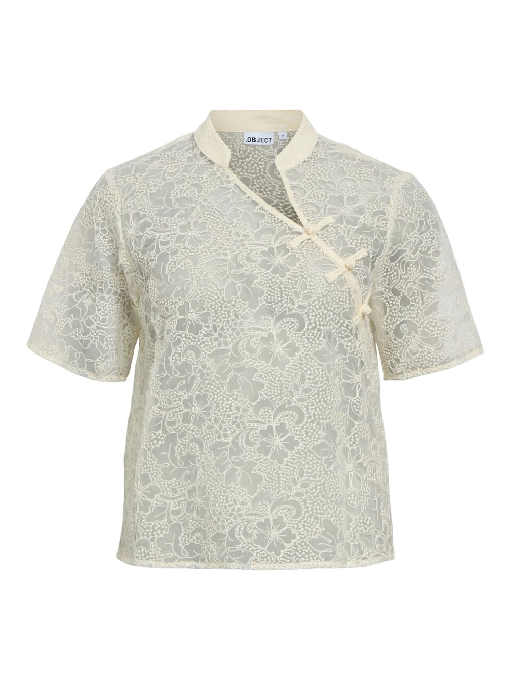 OBJSULIN S/S REG. LACE TOP