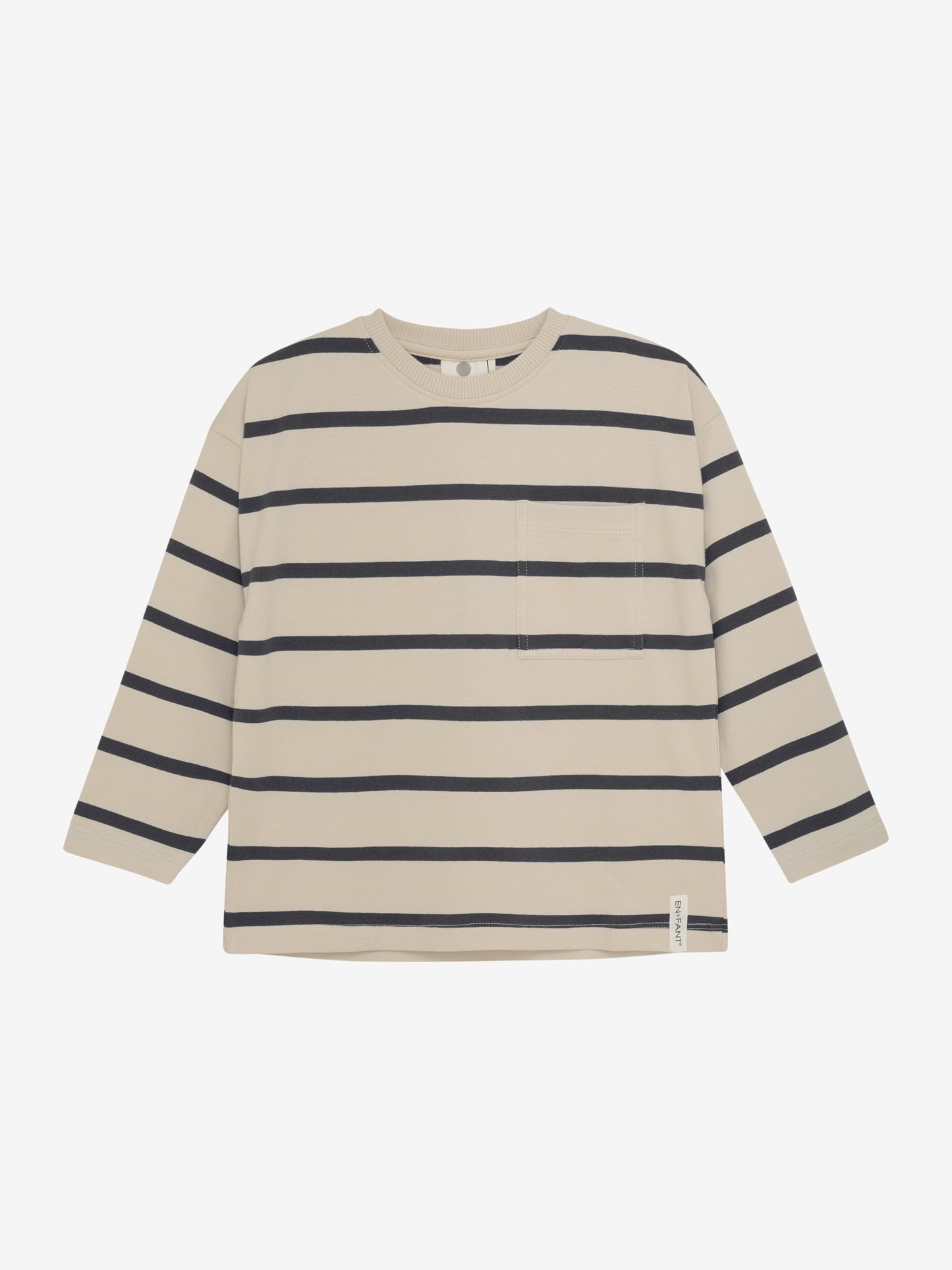 T-shirt LS Stripe Oversize