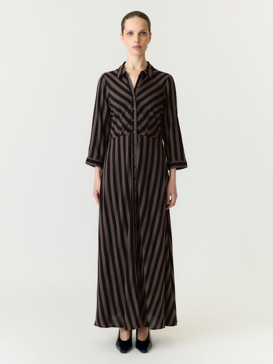 YASSAVANNA LONG SHIRT DRESS