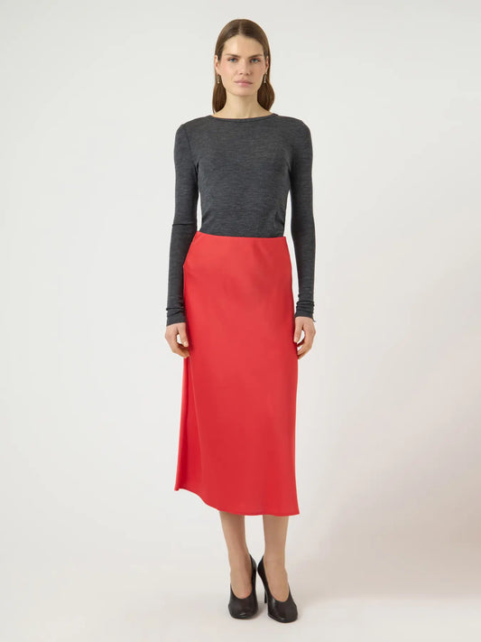 YASPELLA HW MIDI SKIRT
