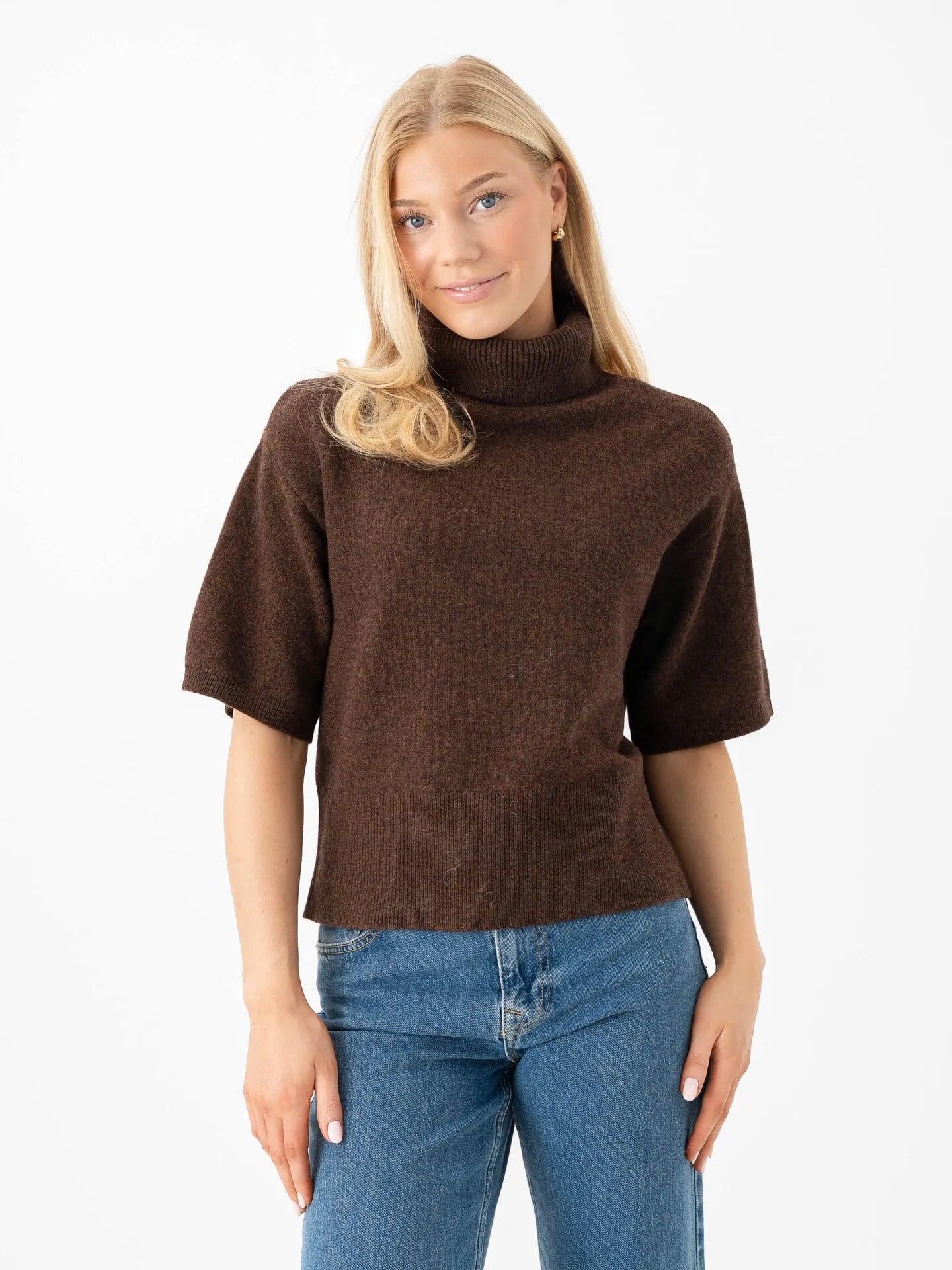 YASEMILA 2/4 WOOL KNIT PULLOVER
