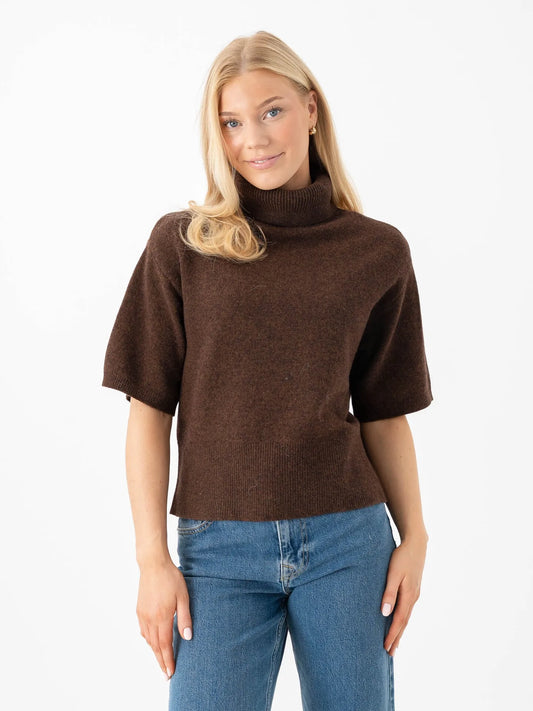 YASEMILA 2/4 WOOL KNIT PULLOVER