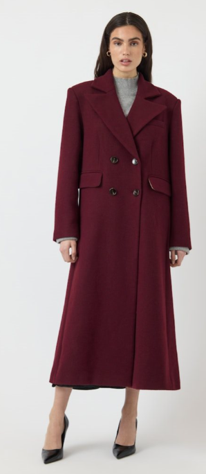 YASROYLA LS WOOL BLEND LONG COAT