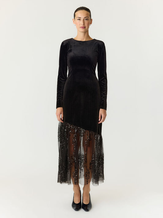 YASTERA LS LONG DRESS
