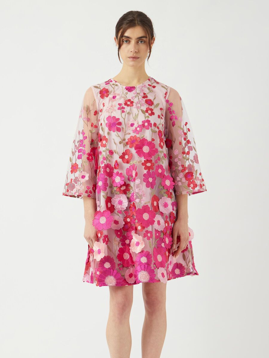 YASFLOWERING 3/4 DRESS