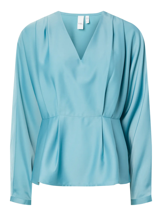 YASPELLA LS V-NECK TOP