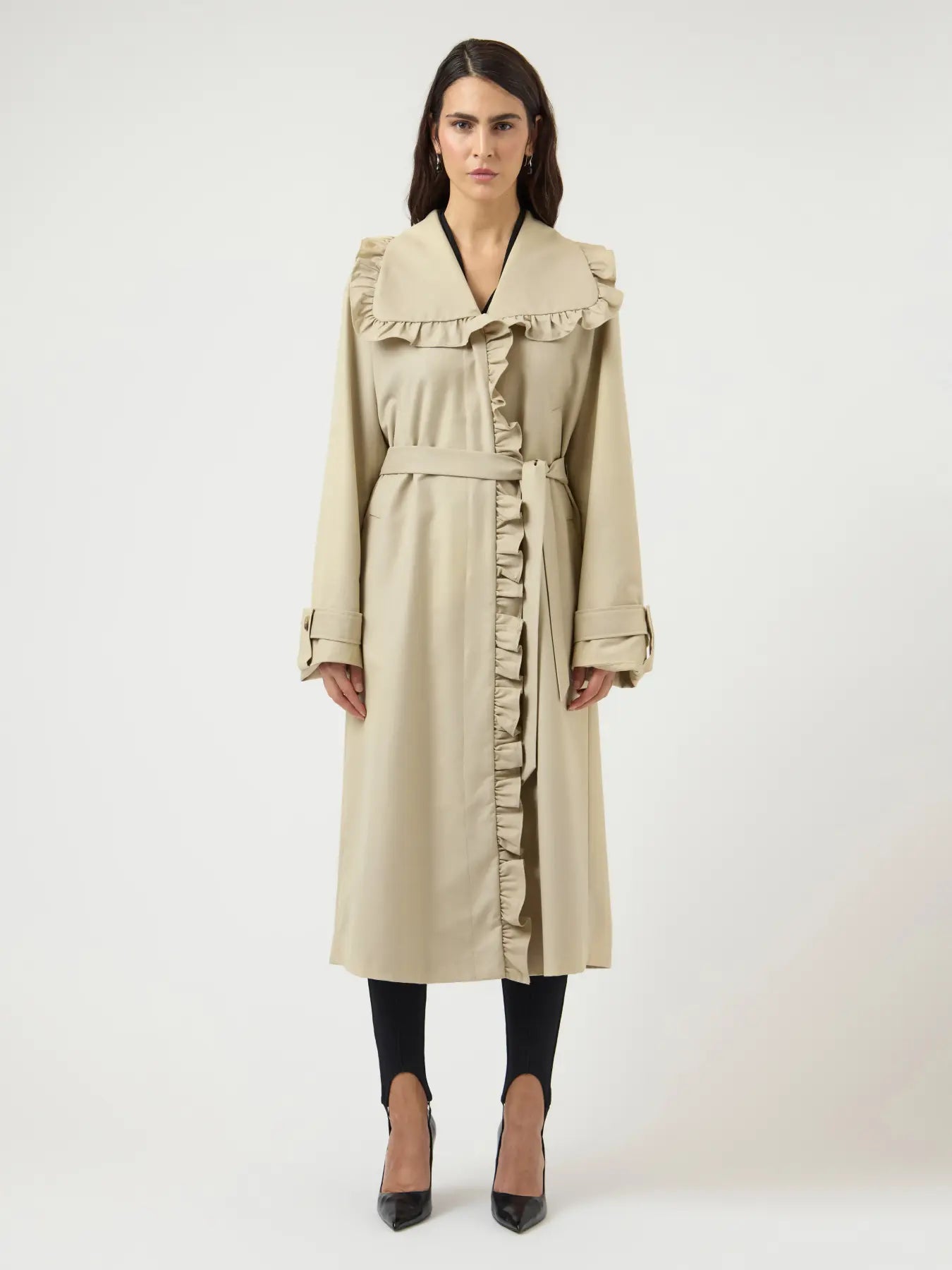 YASELSANA LS LONG TRENCHCOAT
