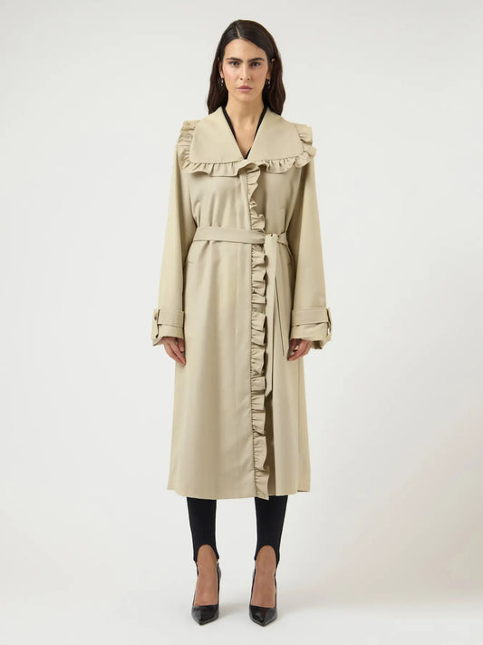 YASELSANA LS LONG TRENCHCOAT
