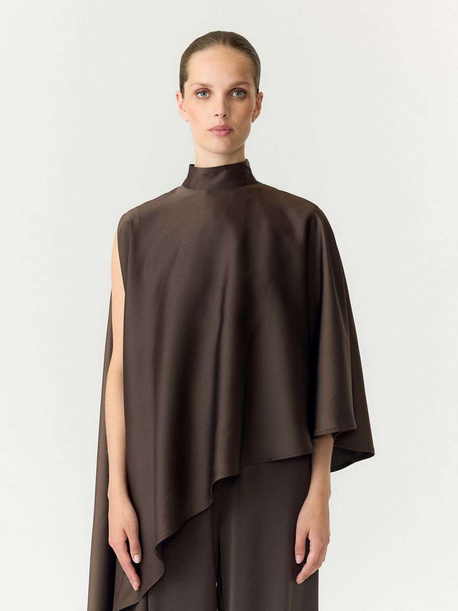 YASPELLA HIGH NECK CAPE TOP S. - D2D
