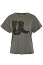 NMBOHDI GABY S/S WASHED T-SHIRT