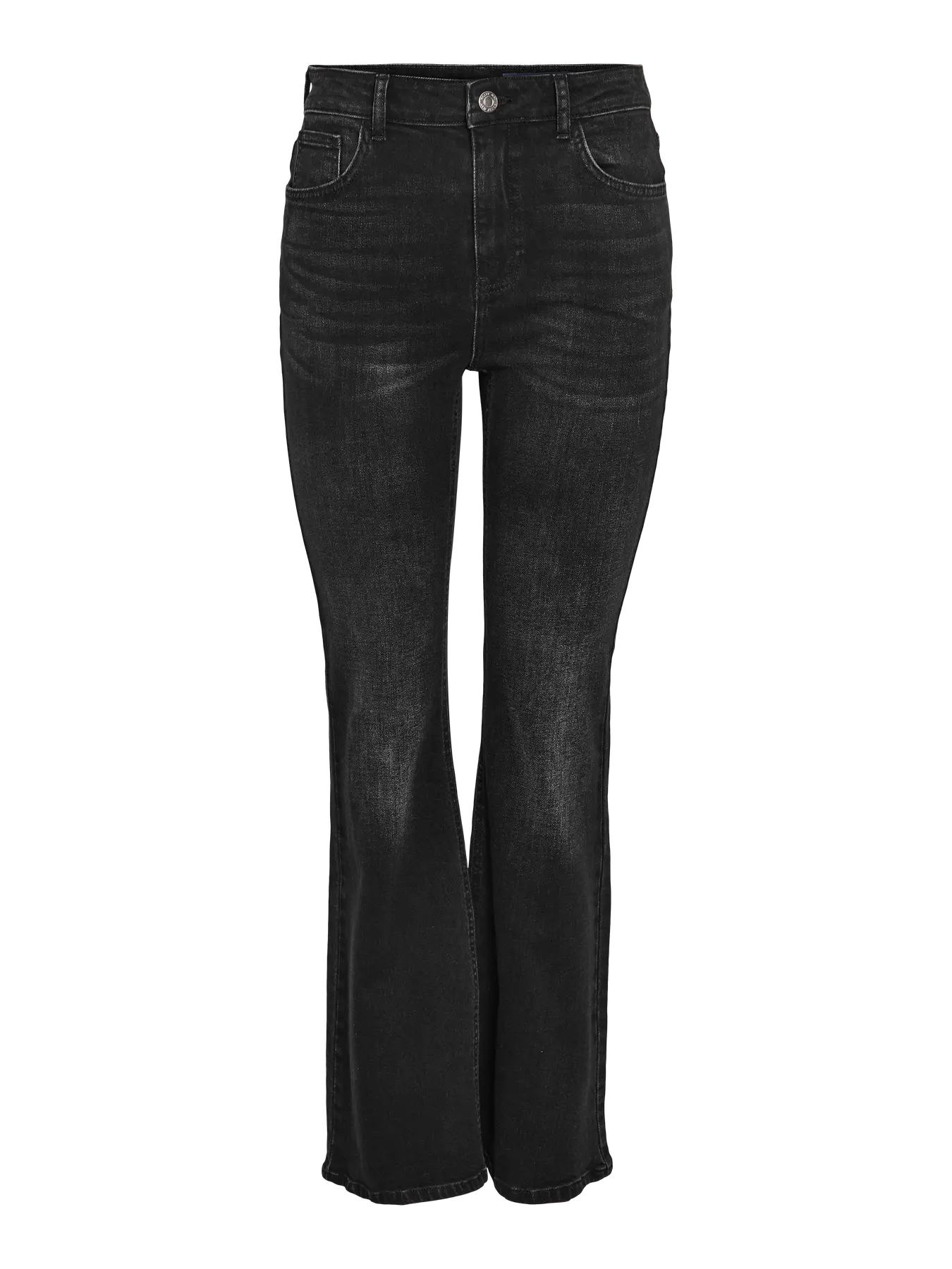 NMKAREEN HW FLARE LEG JEANS