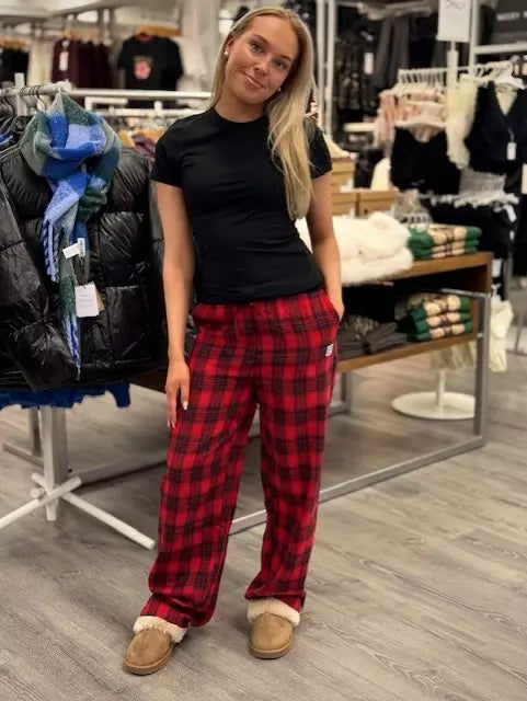 NMFRIDA FLANNEL NW PANTS