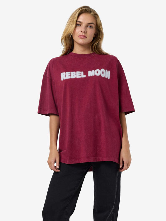 NMMILLE REBEL S/S O-NECK PRINT T-SHIRT